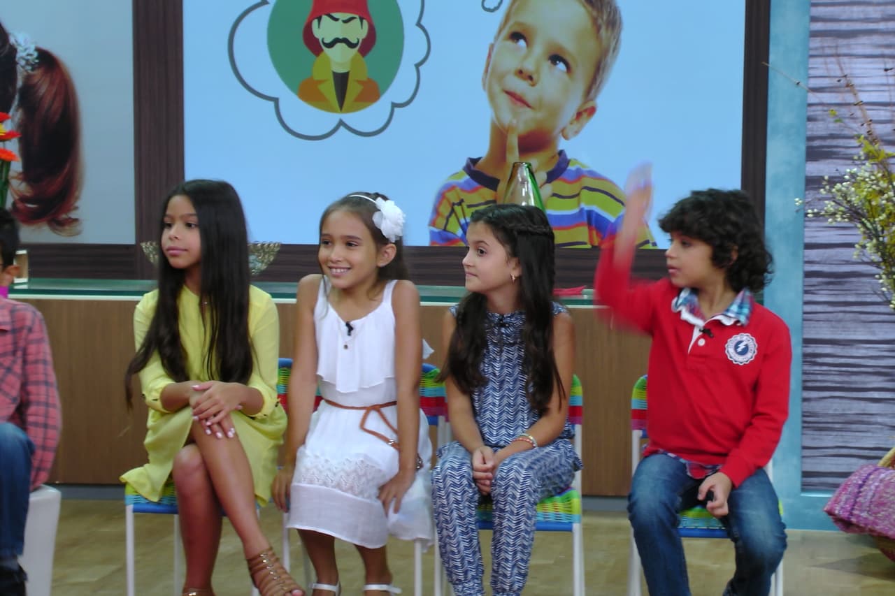 Los pequeños sacaron más de una carcajada con sus grandes ocurrencias.