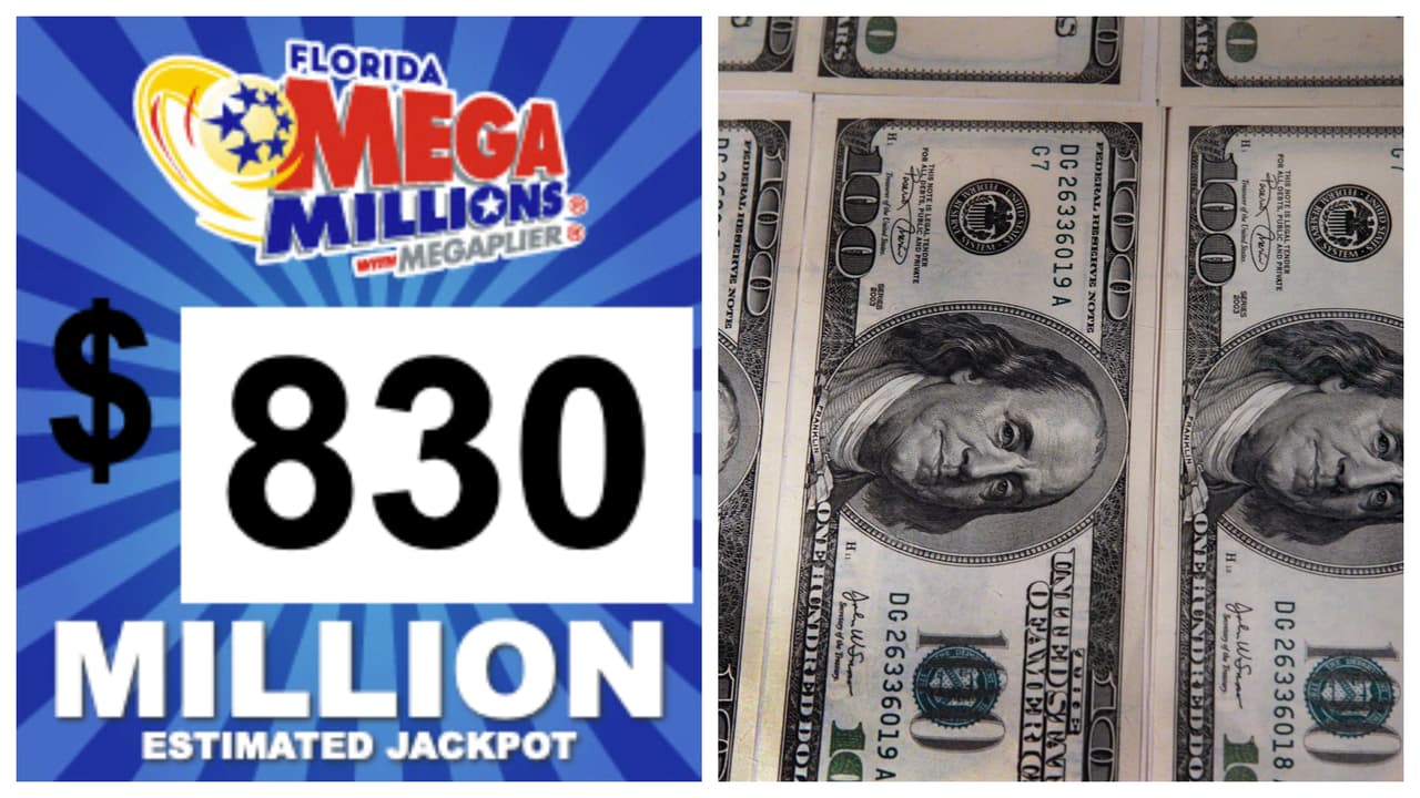 Estos son los números ganadores del premio de $830 millones del Mega Millions