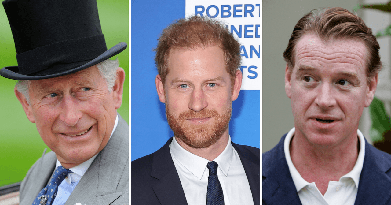 El rey Carlos III bromeó con que James Hewitt era el verdadero padre del príncipe Harry