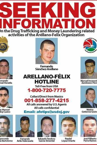 Sánchez Arellano asumió el liderato de la organización criminal fundada y dirigida por sus tíos, los hermanos Arellano Félix, quienes han sido todos detenidos o muertos.