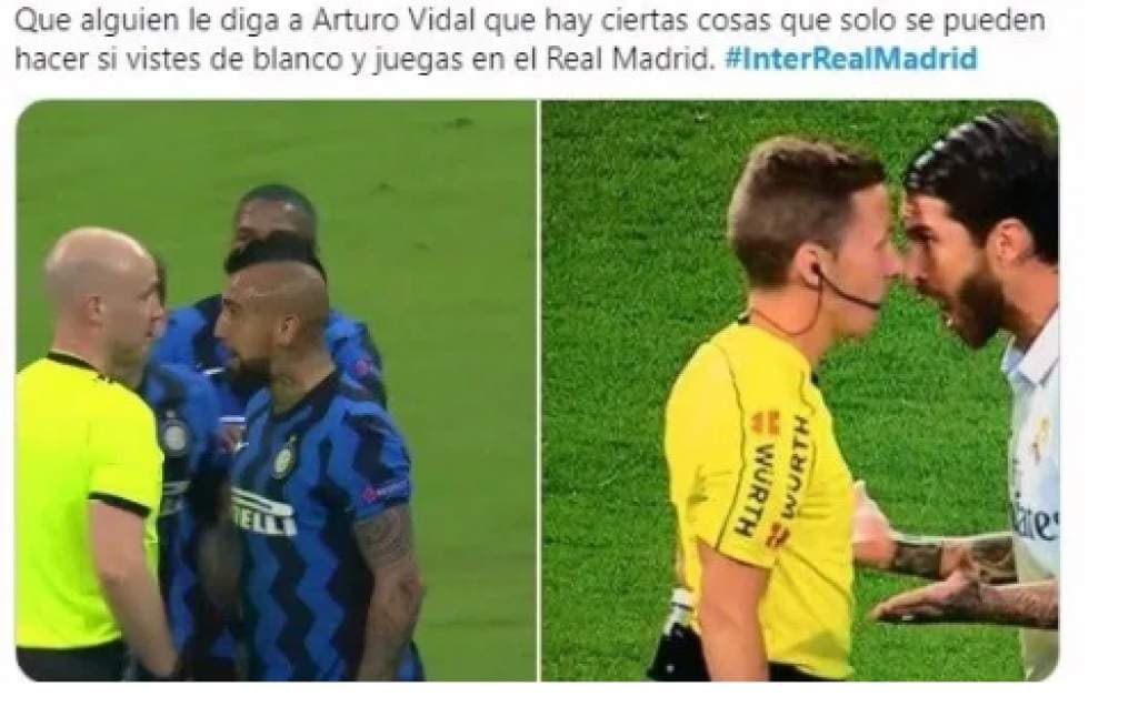 Real Madrid vence al Inter y los memes enloquecen | Los merengues salieron apaleados con las reacciones en redes sociales; Arturo Vidal también protagonizó un par.