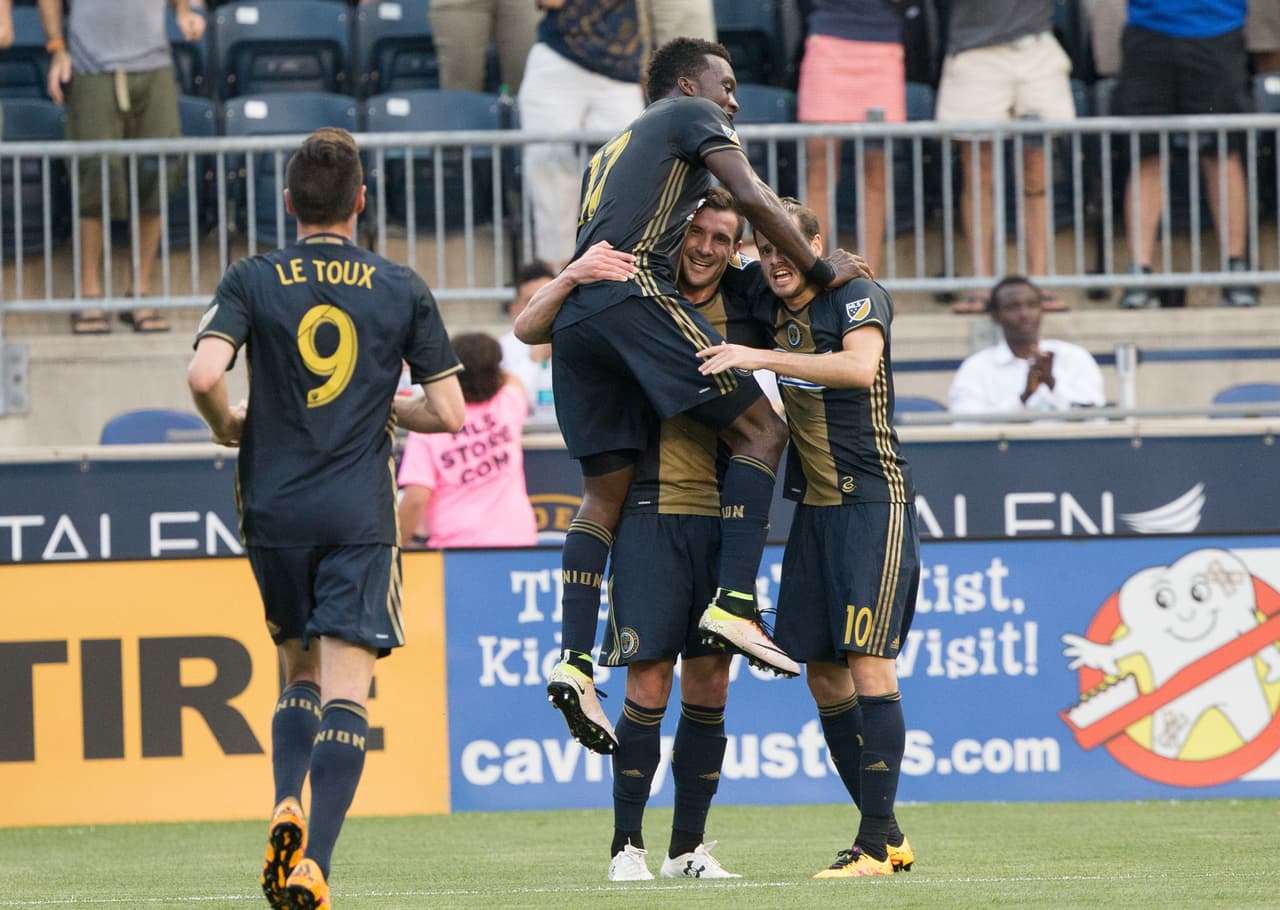 Philadelphia Union lo dio vuelta para vencer 3-2 al Crew