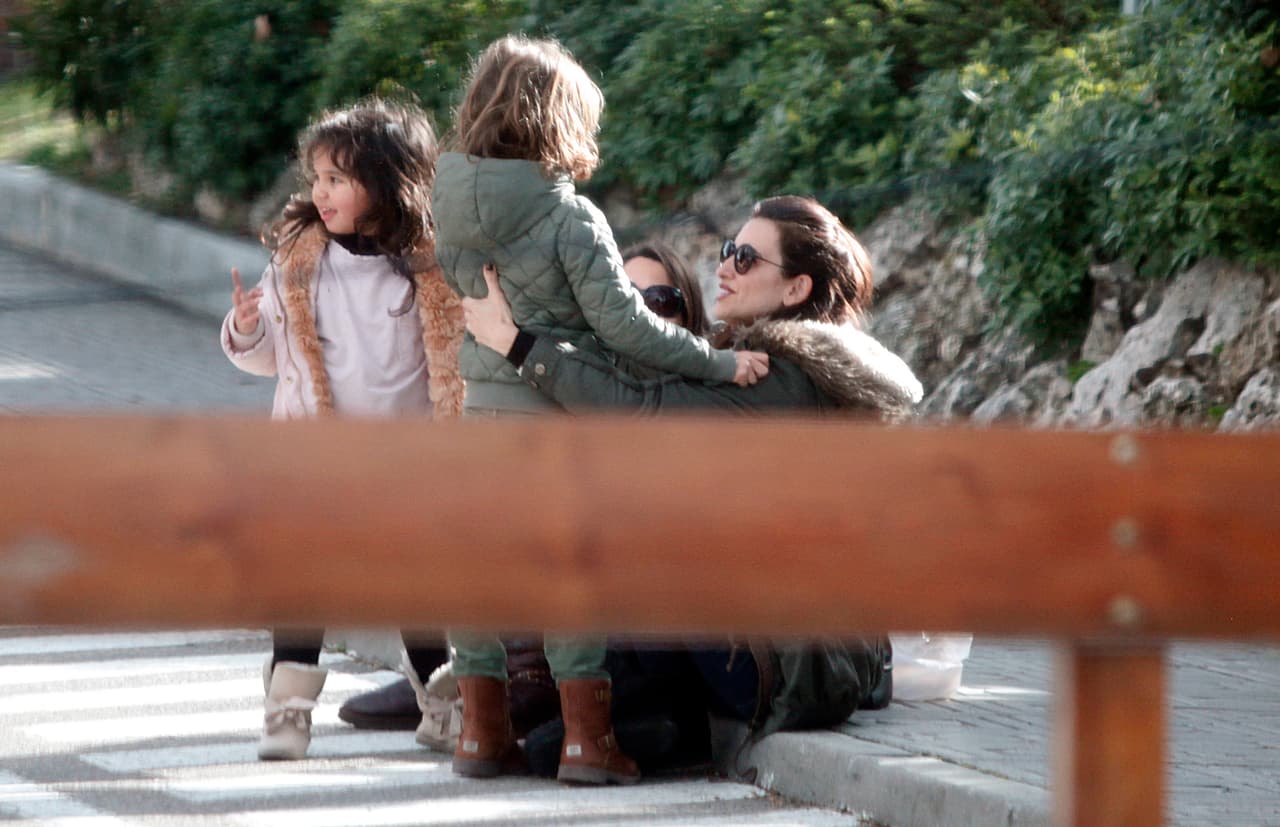 Penélope es muy celosa de su vida íntima. Pocas veces la podemos ver en su papel de mami.