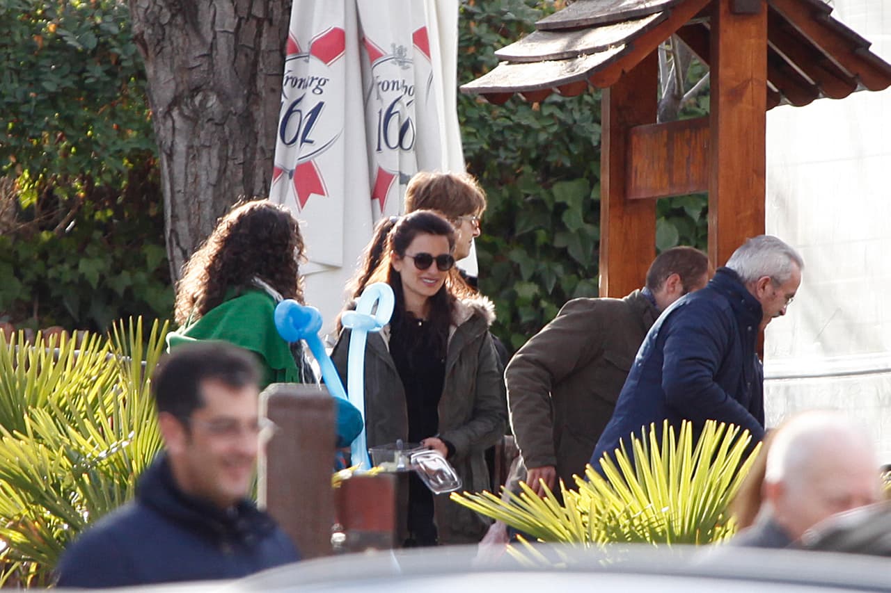 La española se veía muy relajada y divertida.