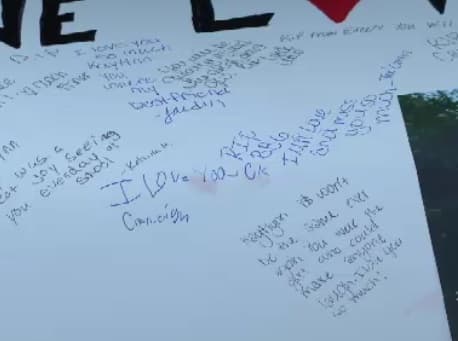 Algunos le dejaron mensajes a la niña, quien salió a pasear a su perro en Bedford, una ciudad en el norte de Texas y no retornó a su hogar.