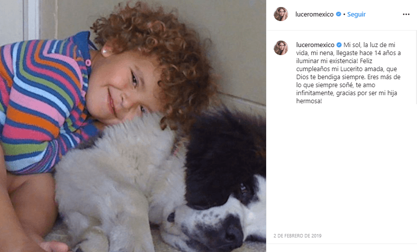 Por otro lado, no es la primera vez que Lucero enternece Instagram al publicar fotografías de su hija, pues el año pasado también celebró su cumpleaños con una tierna dedicatoria.
<br>