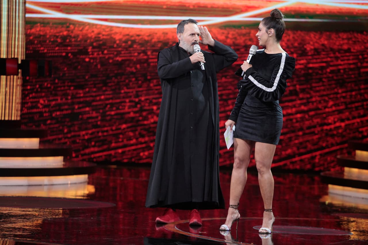 Galilea le dio la bienvenida a David Vázquez.