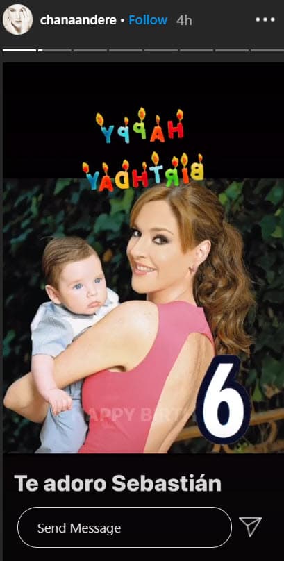 En Instagram, la actriz le dedicó un 
<b>emotivo mensaje</b> a su hijo, acompañado de fotografías de cuando todavía era un bebé.
<br>