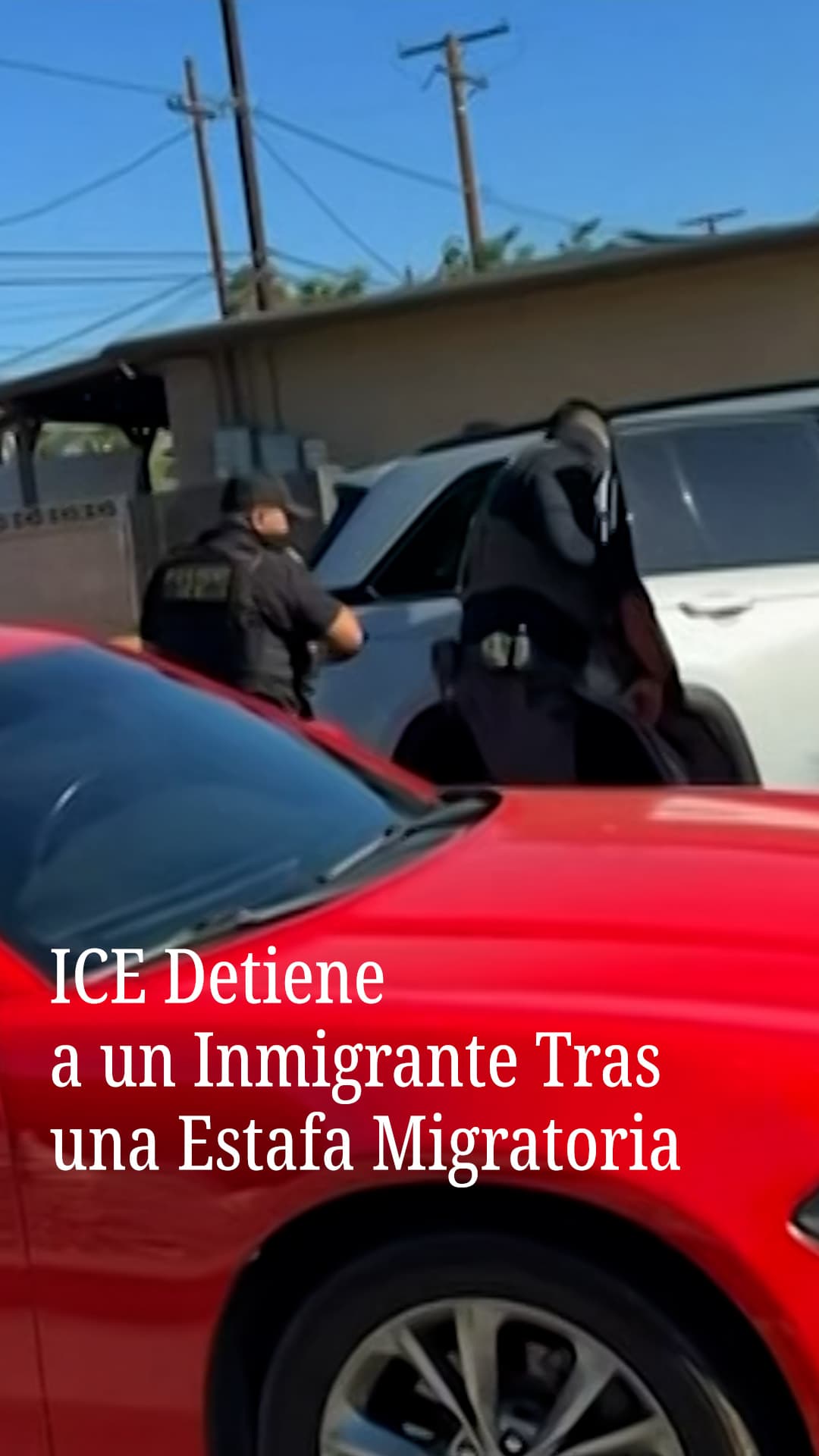 Un inmigrante es detenido por ICE luego de una estafa migratoria