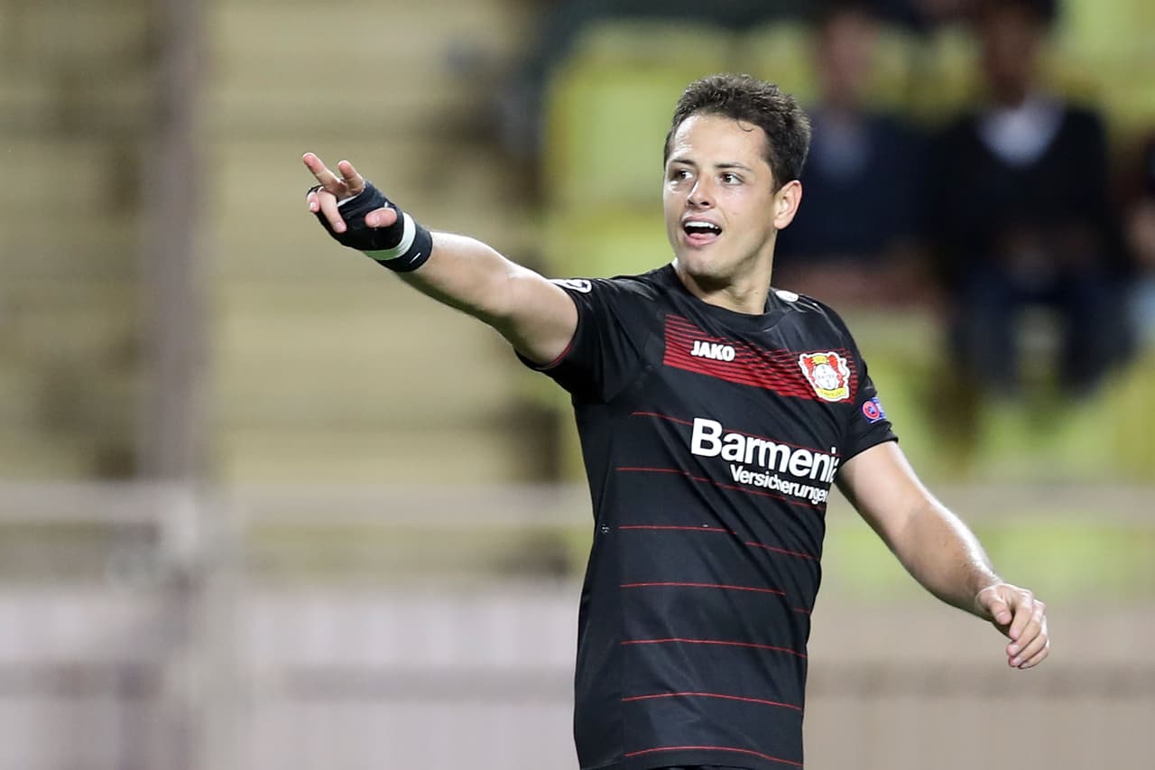 ‘Chicharito’ marcó pero en el último minuto se le escapó la victoria en Mónaco al Leverkusen