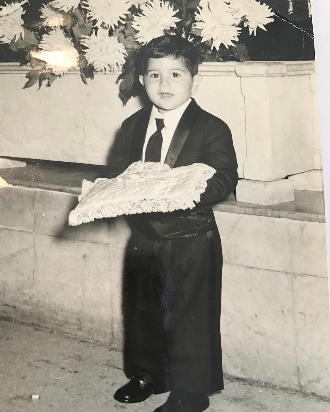 Se consideraba un niño muy apuesto. "Qué niño más bonito. Qué me pasó", comentó El Gordo al pie de esta imagen.