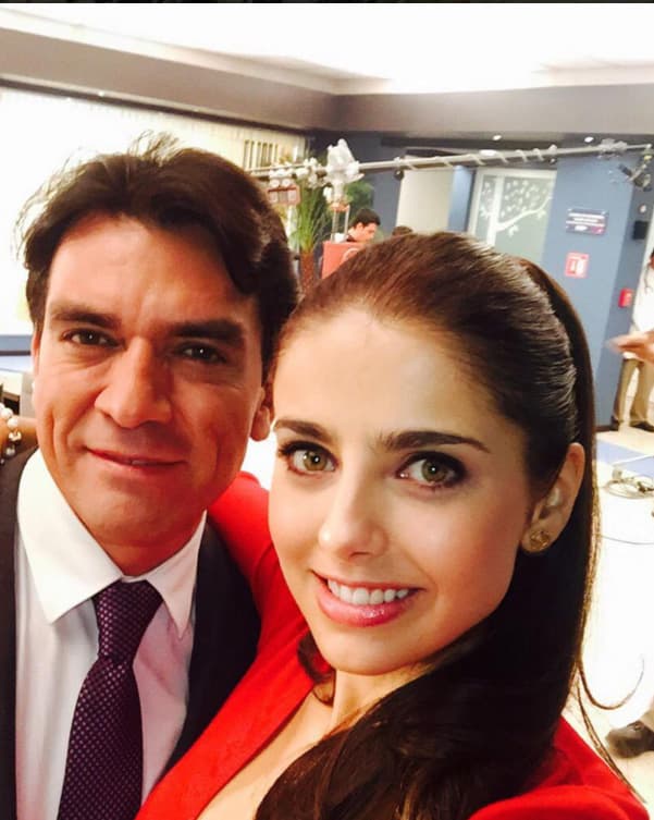 Jorge Salinas y Michelle tienen una excelente relación, dentro de la historia y también fuera.