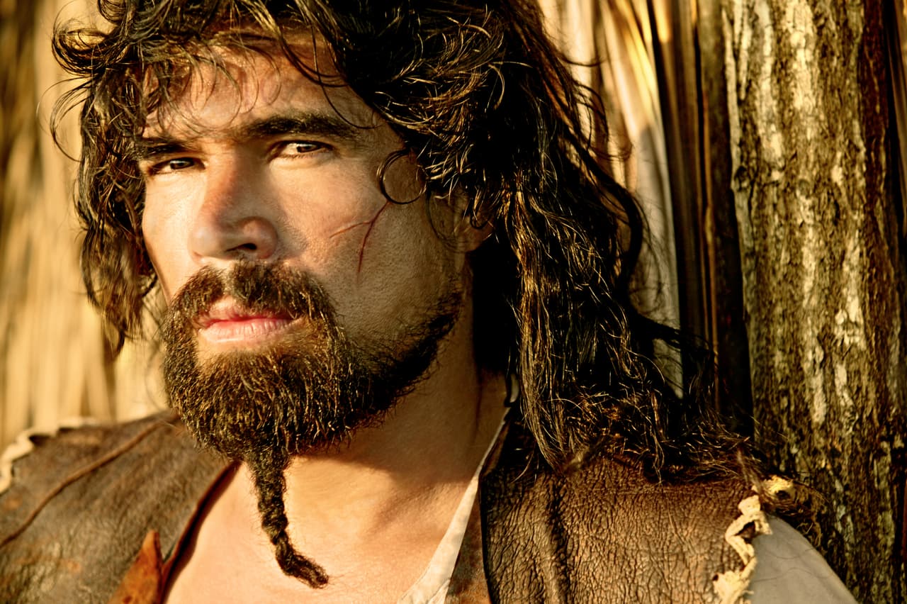 'Mario Fuentes' fue el personaje al que le dio vida 
<b>Alberto Estrella</b>, luciendo el pelo largo y la cara llena de cicatrices.