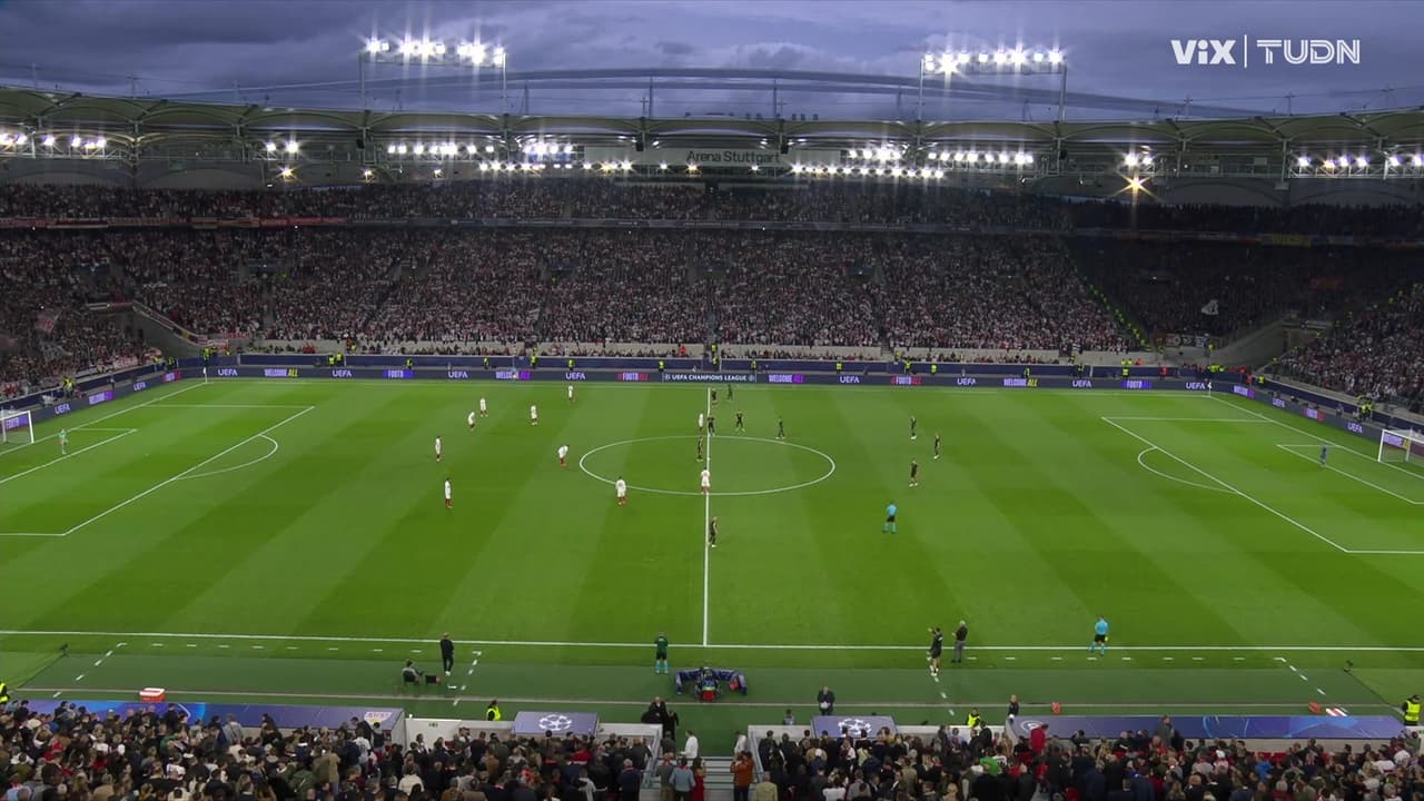 ¡Comienza la Champions! Inician los 45 minutos en el Mercedes-Benz Arena