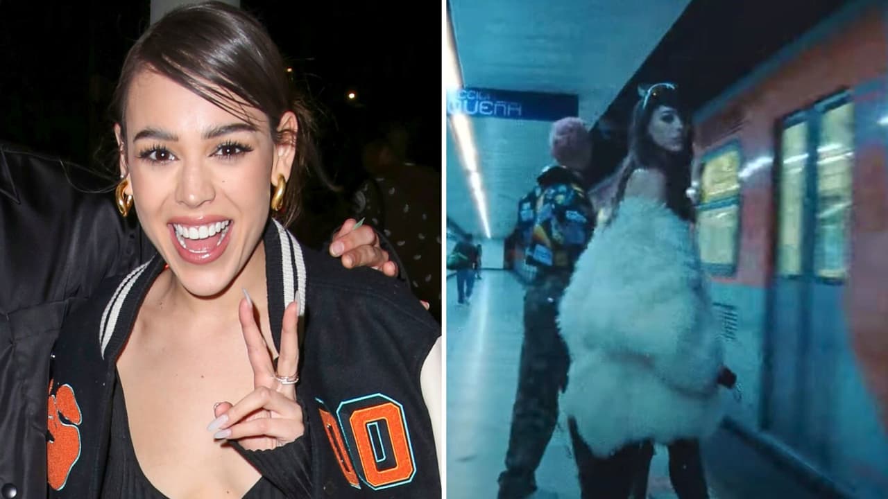 Danna Paola y su "experiencia extrema" en el metro de la Ciudad de México: así la vivió