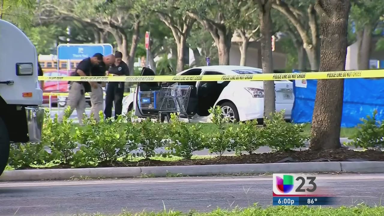 Investigan tiroteo que dejó a un hombre muerto en estacionamiento de Walmart
