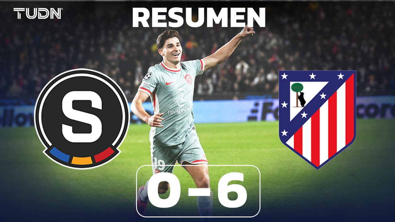 Resumen | Atlético de Madrid gusta, golea y aplasta al Sparta Praga