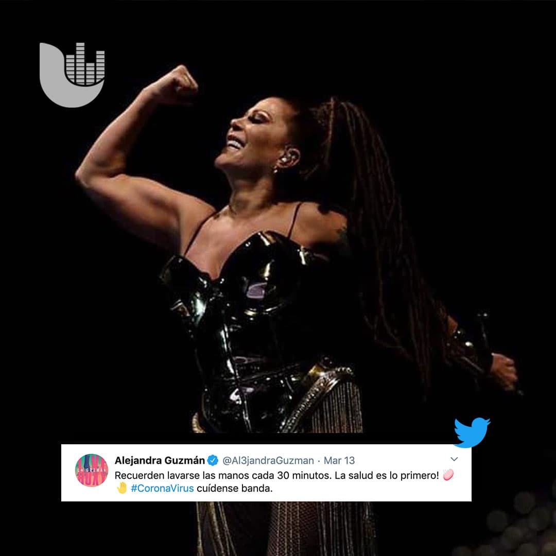 ¿Qué tal el consejo de 
<b>Alejandra Guzmán</b>? A lavarse las manos, pues.
