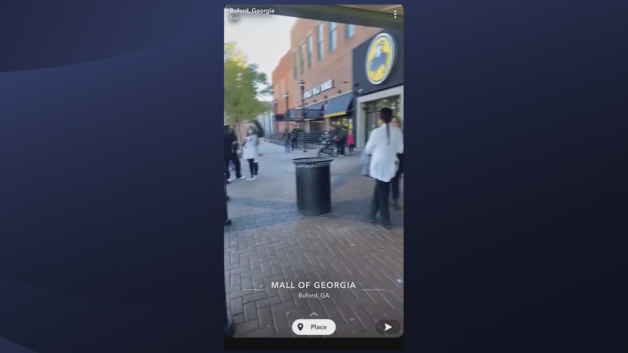 Buscan al responsable del incendio en el Mall of Georgia