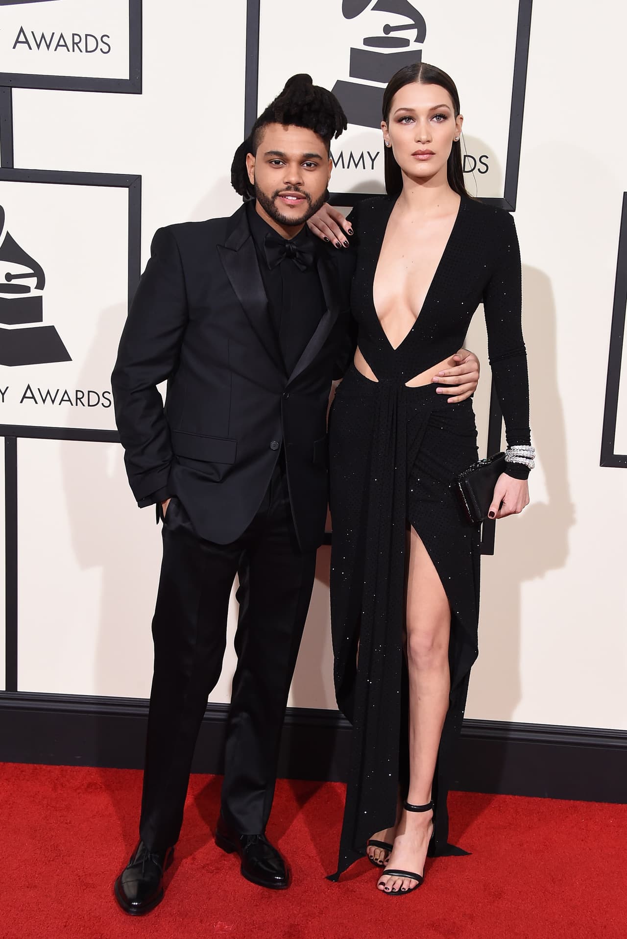 The Weeknd y Bella Hadid.