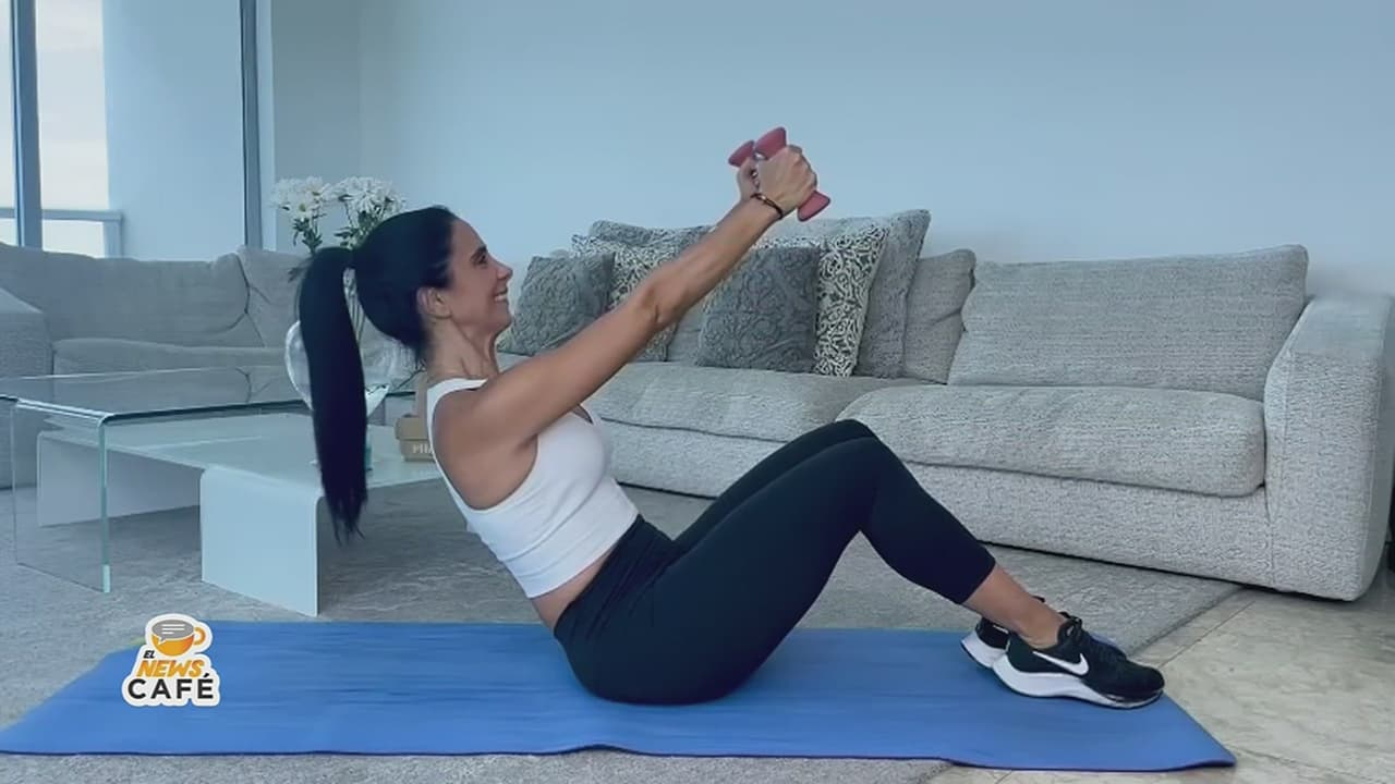 Fortalece tus brazos desde casa con esta rutina de ejercicios