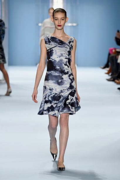 Los estampados grandes son los mejores si de elegancia se trata.