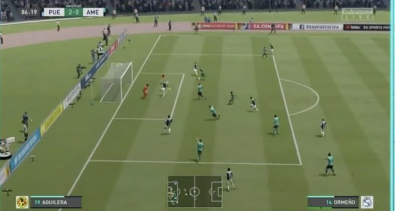 Con un Hat Trick del representante del Puebla Santiago Ormeño, Puebla golea y se queda con los tres puntos en su debut de la eLiga.