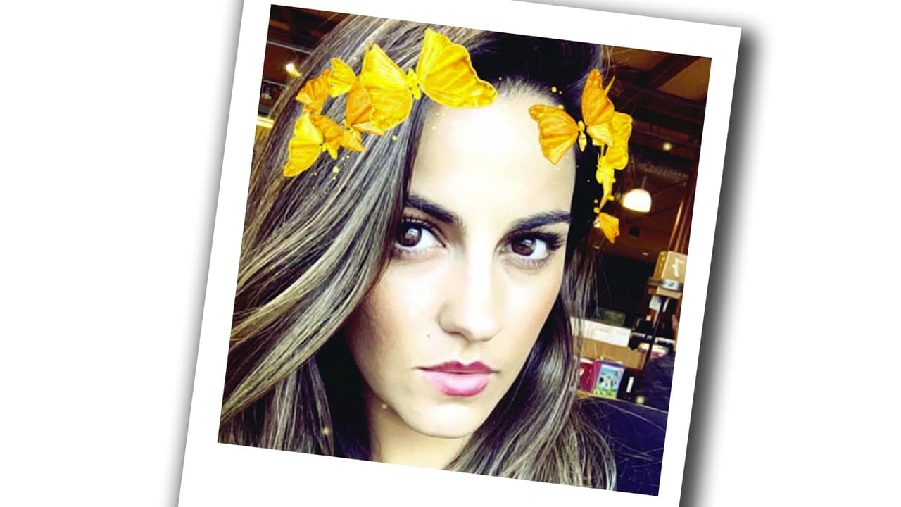 Con o sin filtro, Maite es realmente hermosa.