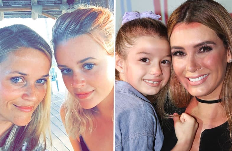 Algunas celebridades volvieron a nacer al tener a sus hijos y aquí tenemos algunos de los más parecidos.