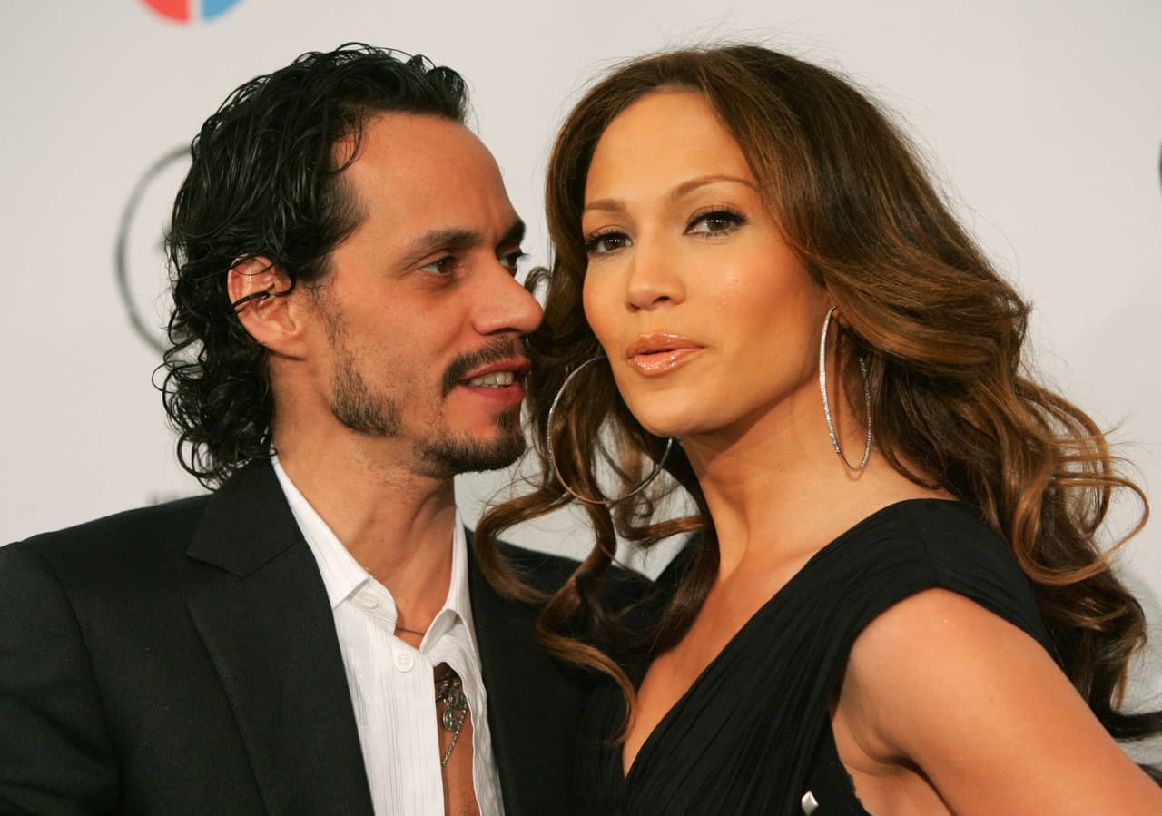 Casados en 2004, Marc y JLo constituían una de las parejas más llamativas del espectáculo.