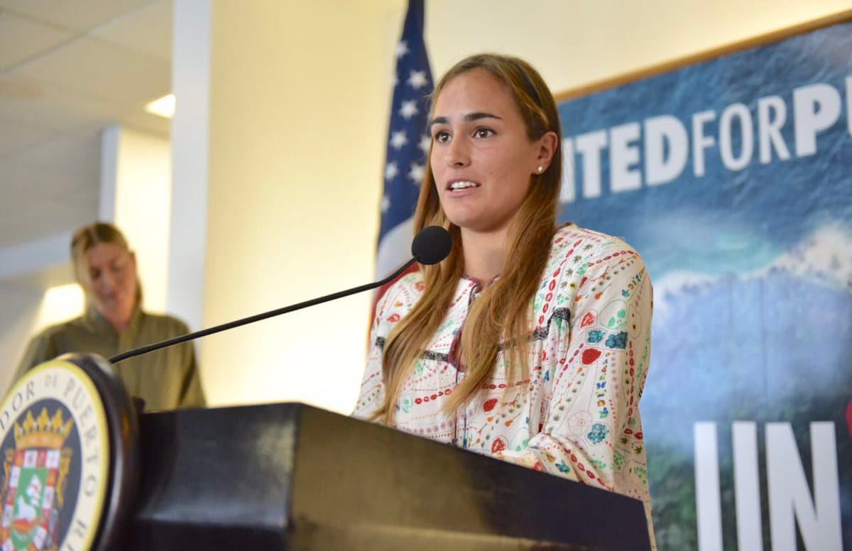 “Vamos a salir de esto mucho mejor que antes", dice la tenista Mónica Puig en su visita a Puerto Rico
