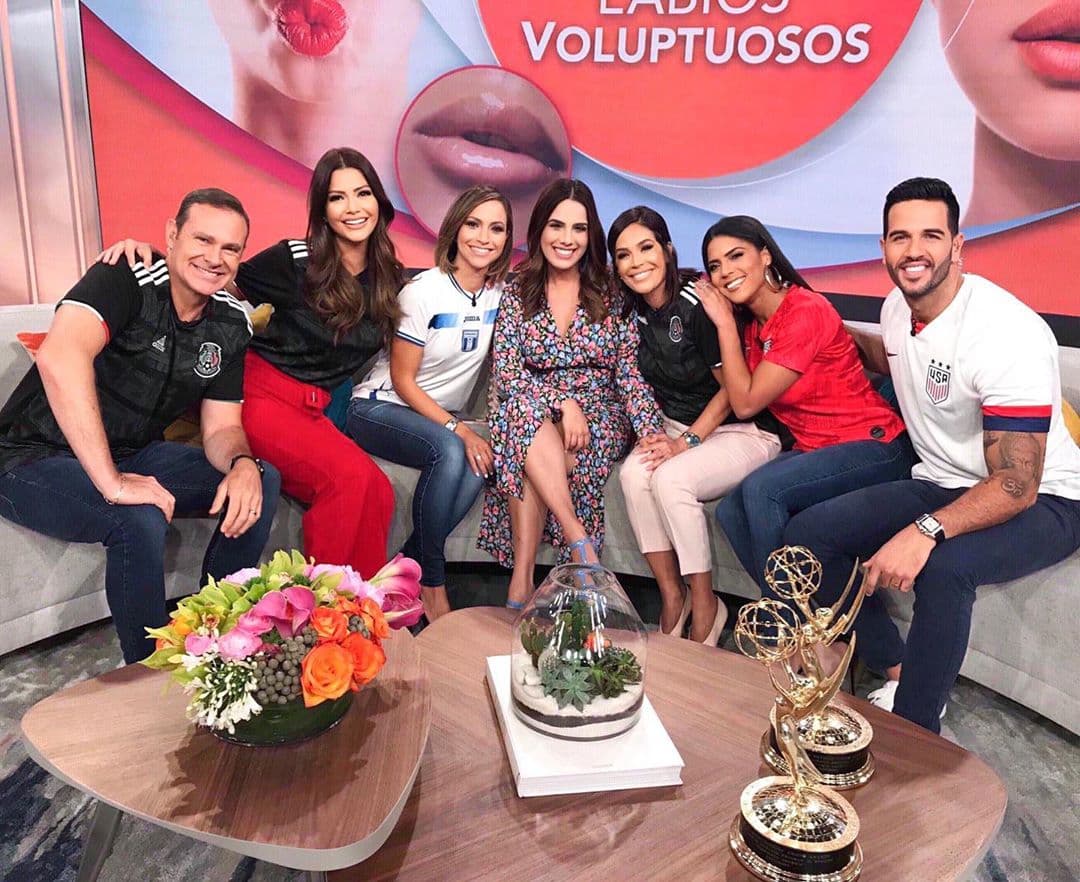 La noticia del embarazo de Andrea Chediak fue recibida con gusto y emoción por todos sus amigos y compañeros en el show, que inmediatamente reaccionaron ante el feliz suceso.
<br>