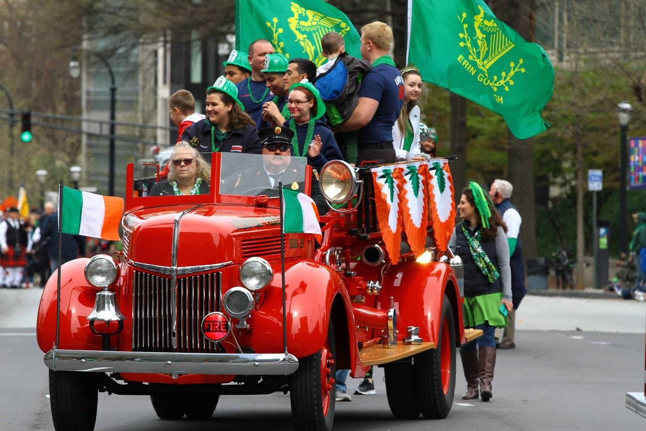 La participación en el desfile no es sólo una “cosa irlandesa”.