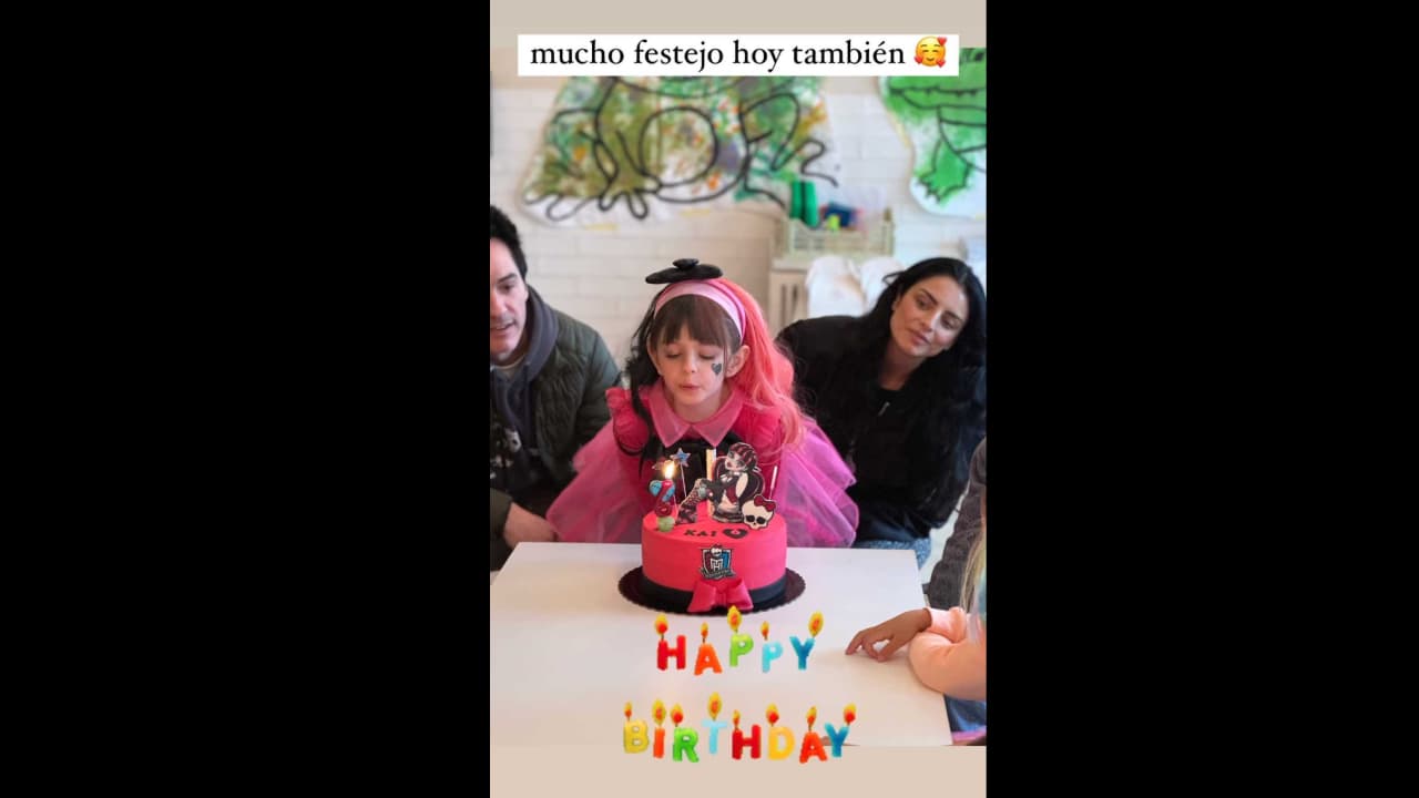 Así fue la fiesta de cumpleaños de Kailani, hija de Aislinn Derbez y Mauricio Ochmann