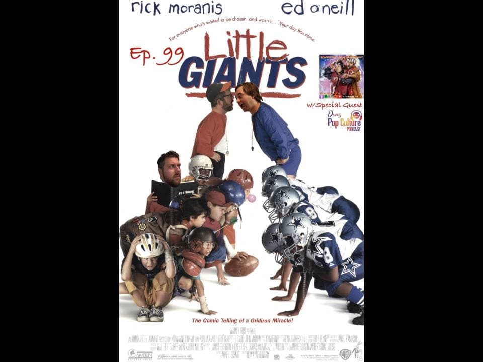 'Little Giants' (1994) | Un clásico de los noventas, un gran cliché: David vs Goliat. El hermano menor (y perdedor) desafía al hermano mayor (y ganador) a jugarse todo en un partido de futbol americano. Sin duda la has visto más de una ocasión y la sigues disfrutando como la primera vez.