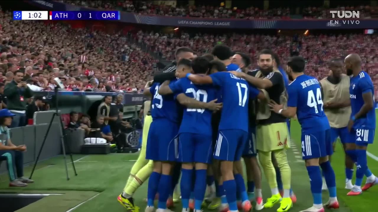 ¡¡GOL a los 49 SEGUNDOS!! Qarabag sorprende al Athletic en San Mamés