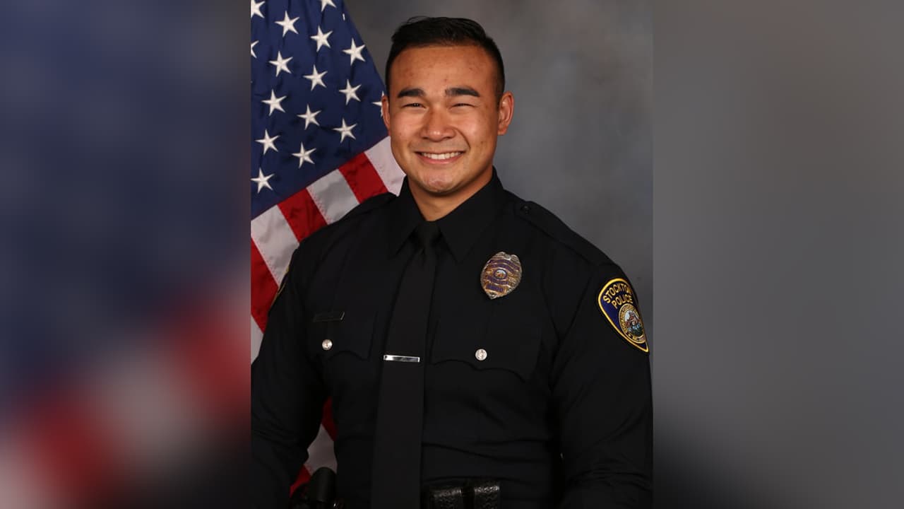 Realizan los servicios fúnebres al oficial caído Jimmy Inn