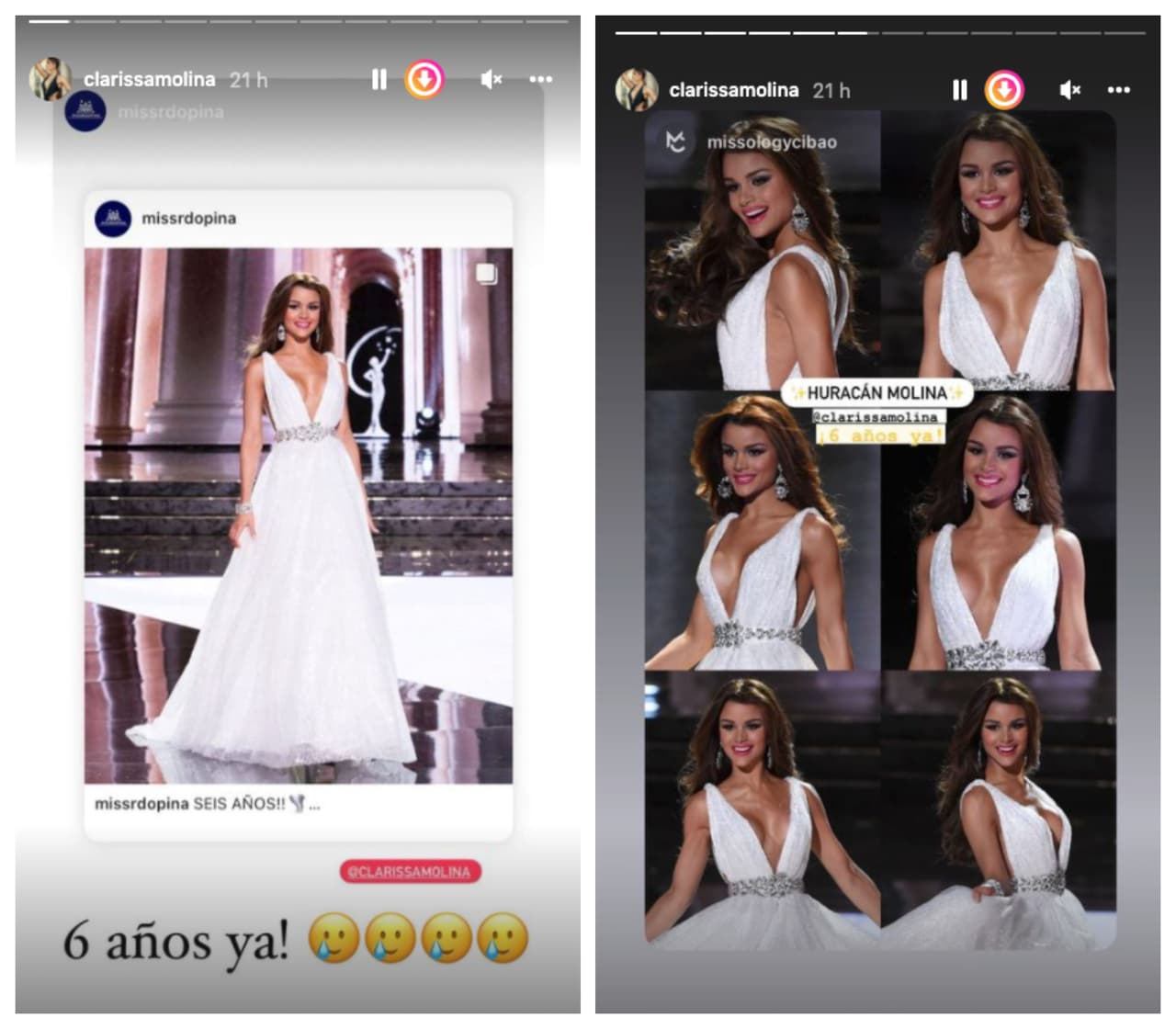 El 20 de diciembre de 2021 se cumplieron
<b> 6 años de la magnífica actuación en el certamen de Miss Universo</b> y sus fans no pasaron la fecha por alto.
