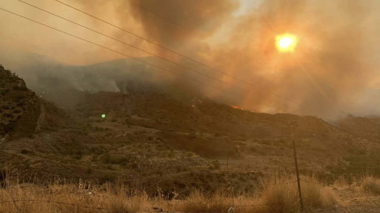 Incendio Telegraph: más de 55,000 acres quemados y siguen las órdenes de evacuación