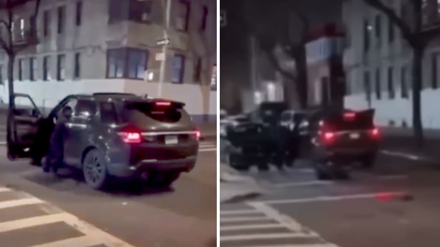 Policía es arrastrada por un vehículo al que intentaba detener en el Bronx