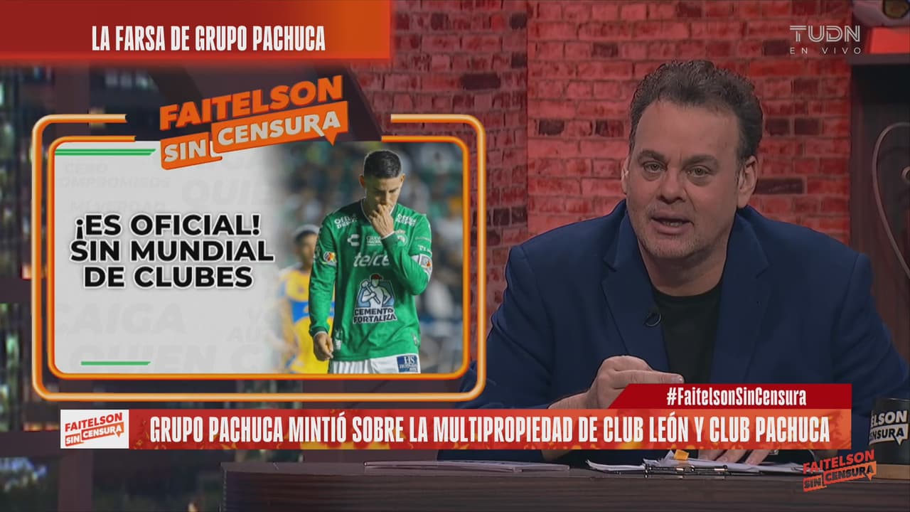 Faitelson sobre Grupo Pachuca: "Mintió y le sacaron sus trapitos al sol"