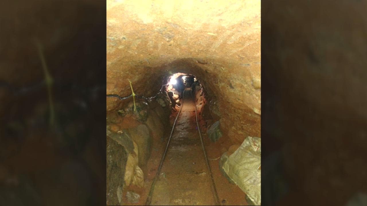 Este es el útimo narcotúnel con rieles y ventilación detectado en Tijuana