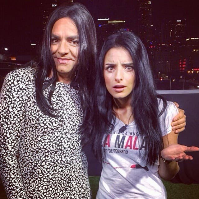 El actor no deja de trabajar... Ni de bromear, aunque las víctimas sean sus hijos.