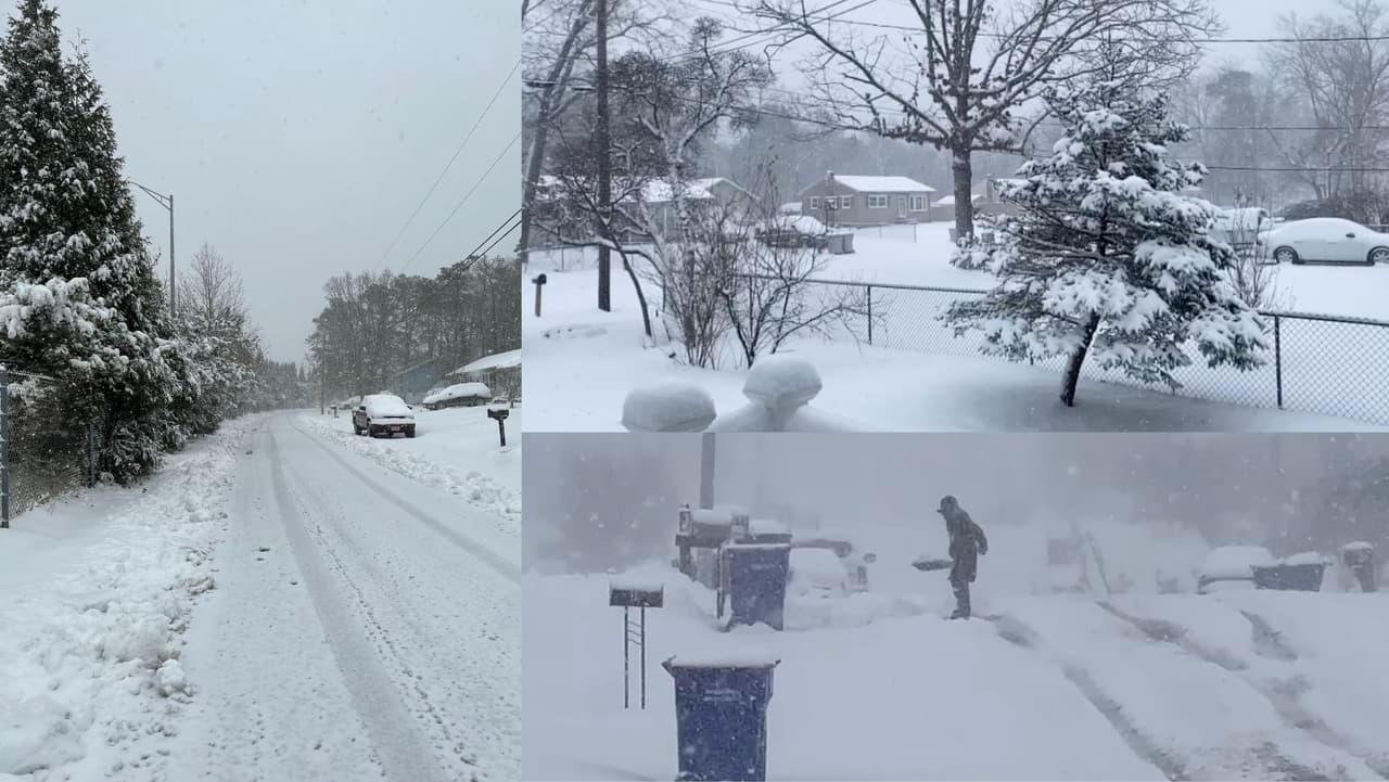 La primera tormenta invernal del 2022 trae más de un pie de nieve en partes del sur de Jersey
