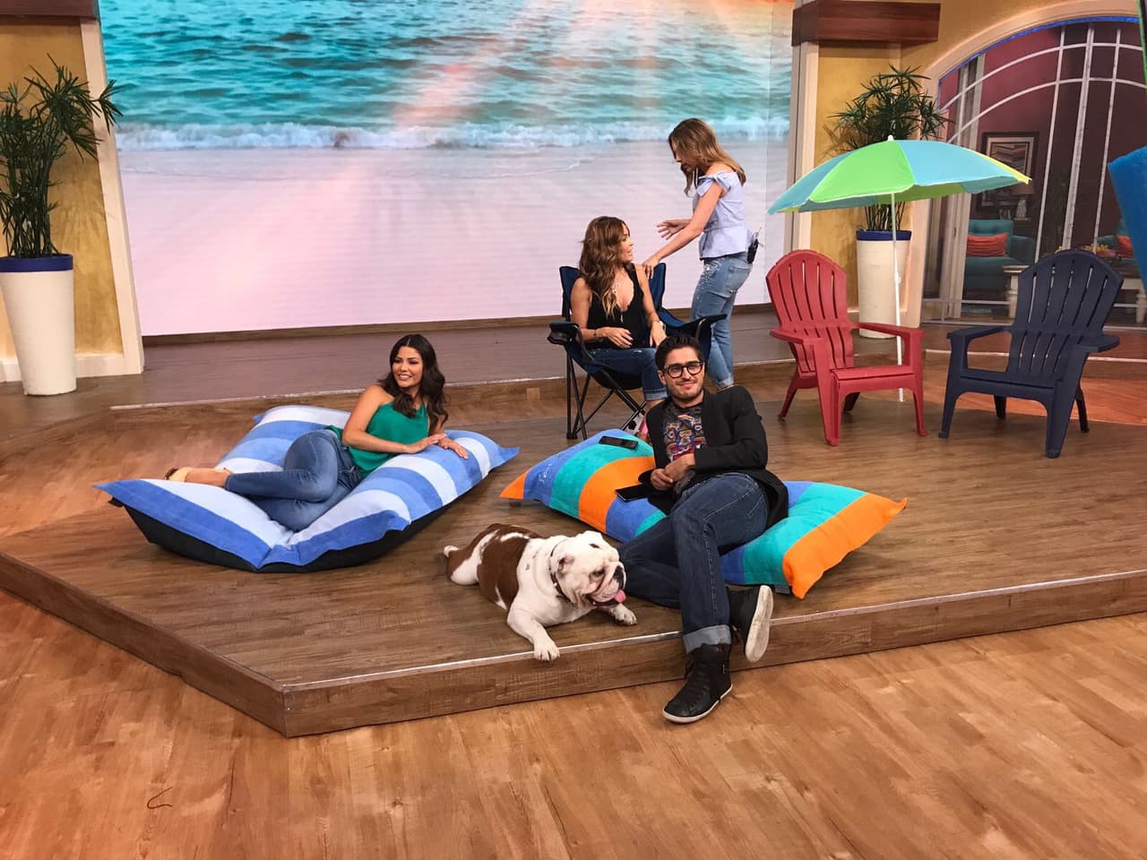 Vienes de dar envidia, todos se ven muy relajados.