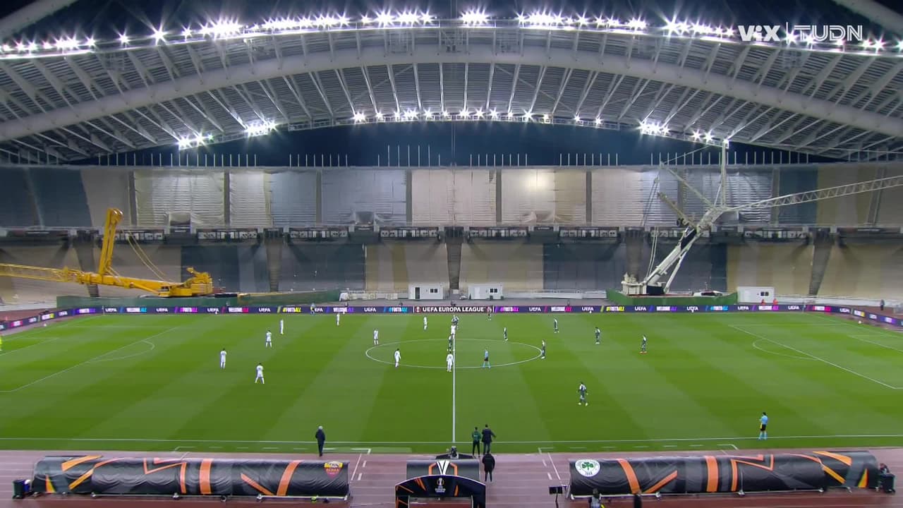 Inicia el partido: Panathinaikos vs Roma Europa League, en vivo AQUí