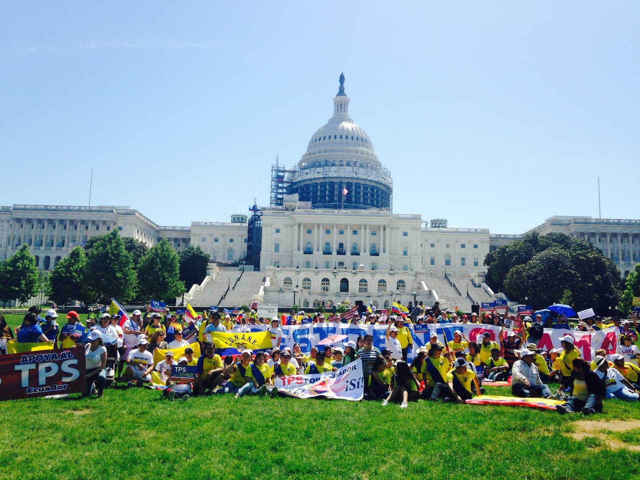 Ecuatorianos incrementarán su lucha si EEUU no les concede el TPS