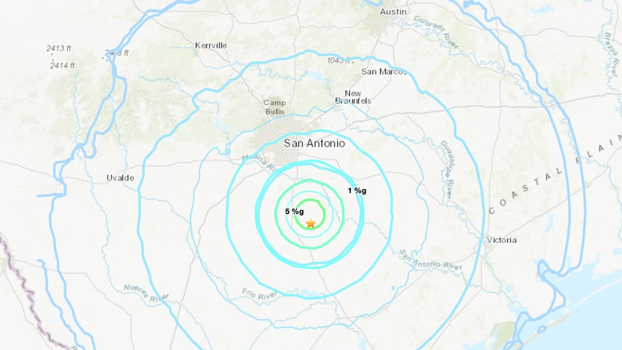 Reportan otro sismo cerca de San Antonio, en el centro de Texas: ¿lo sentiste?