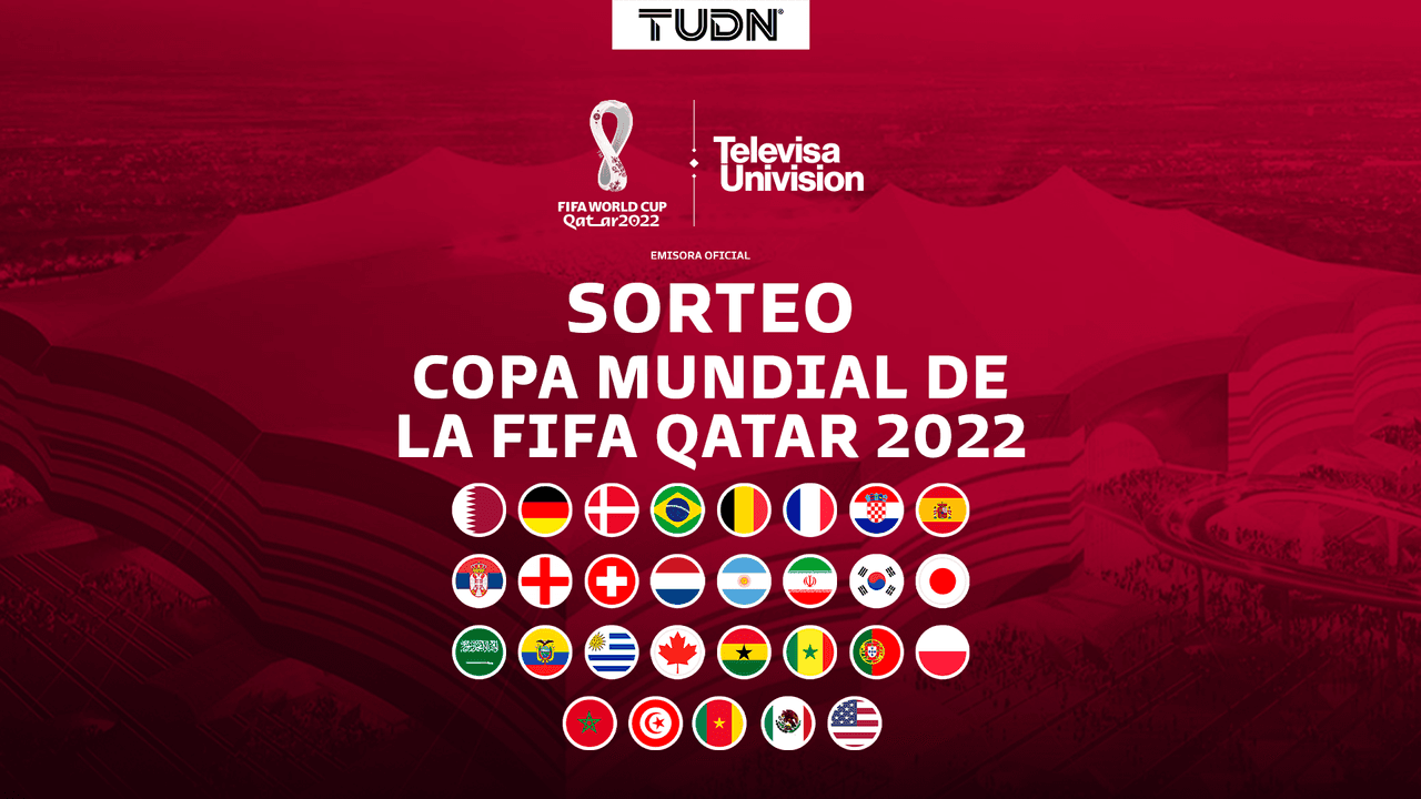 Este 1 de abril a las 9:00 am tiempo del Centro de México se llevará a cabo el Sorteo del Mundial.
