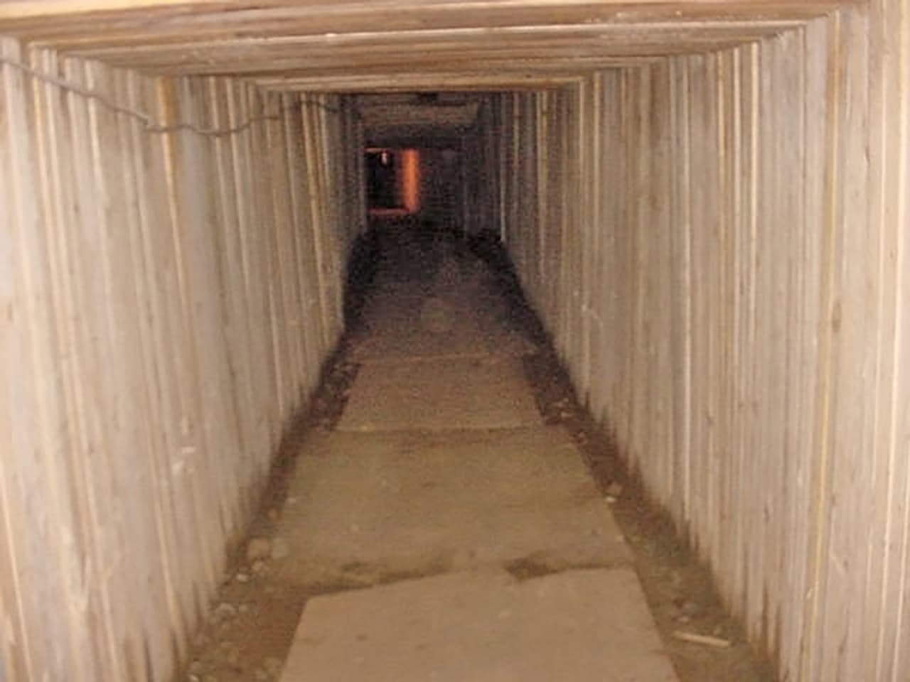 Narcotúnel descubierto en 2015 en la frontera EEUU-Canadá.